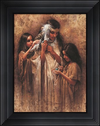 Framed Bridal Party Print