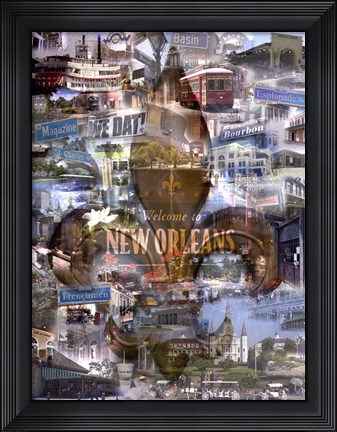 Framed New Orleans Print