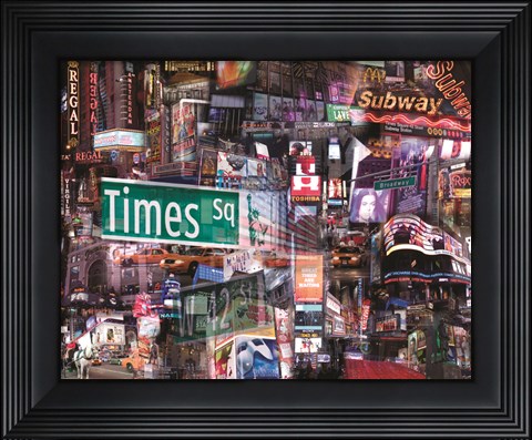 Framed Crossroads of the World Print