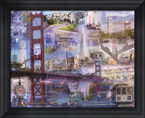 Framed San Francisco Print