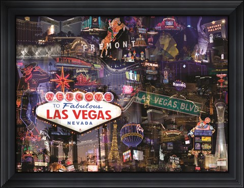Framed Vegas Baby Print