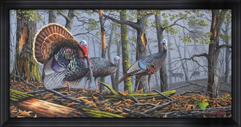 Framed Trophy Strut Print