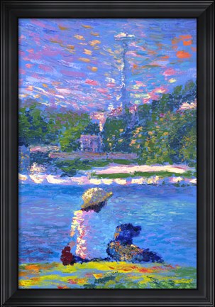 Framed Seattle Print