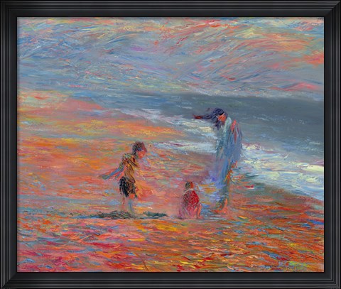 Framed Sunset Wind Print