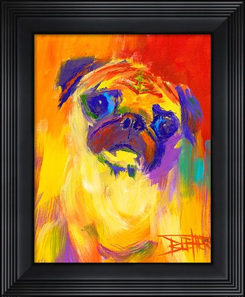 Framed Pugness Print