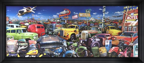 Framed Double D66 Print