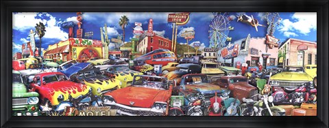 Framed Americana Texmexicana Print