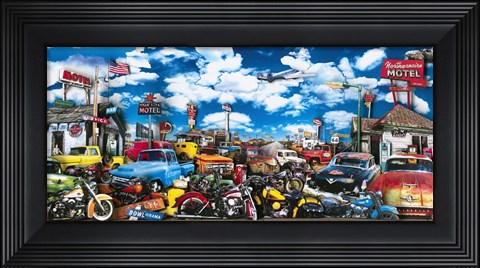 Framed Going to Kansas City Print