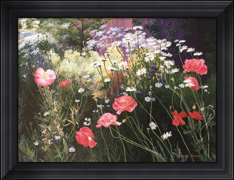 Framed Summer Garden Print