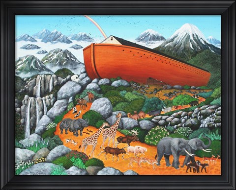 Framed New beginning Print