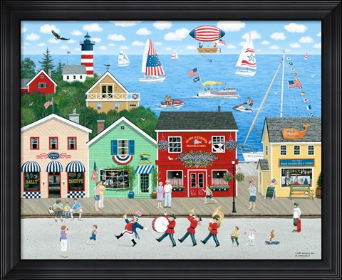 Framed Star Spangled Day Print