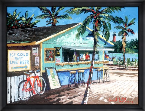 Framed 5 o'clock Somewhere Print