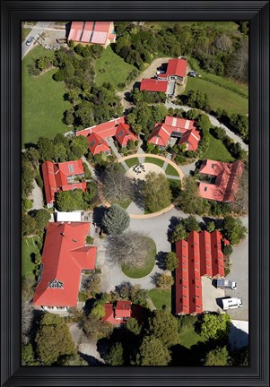 Framed Outward Bound Outdoor Education School, South Island, New Zealand Print