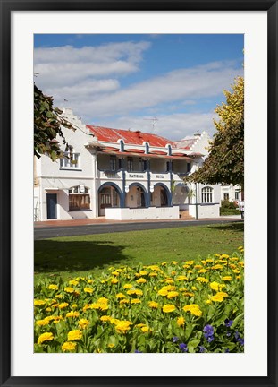 Framed National Hotel, Waikato, North Island, New Zealand Print