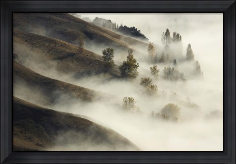 Framed Te Mata Peak, Hawkes Bay, North Island, New Zealand Print