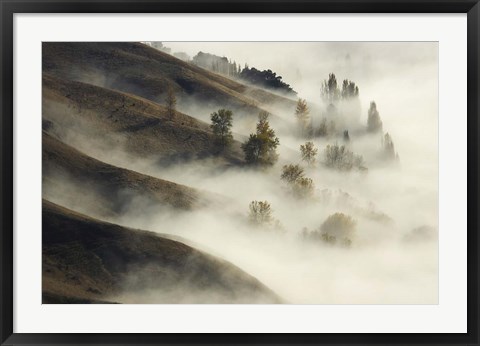 Framed Te Mata Peak, Hawkes Bay, North Island, New Zealand Print