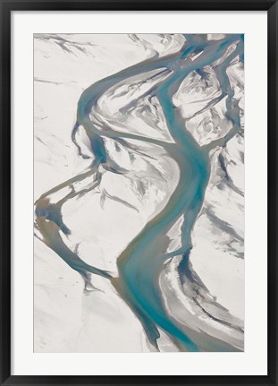 Framed Dart River, near Glenorchy, Queenstown Region, South Island, New Zealand Print