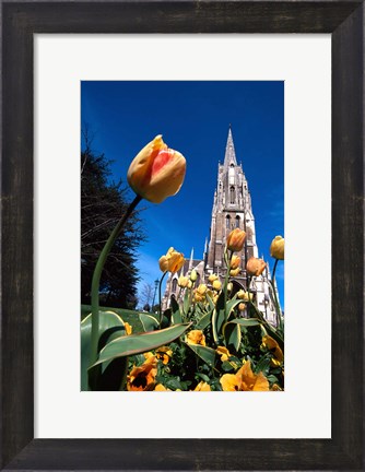 Framed First Church, Dunedin, New Zealand Print