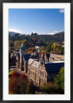 Framed University of Otago, Dunedin, New Zealand Print
