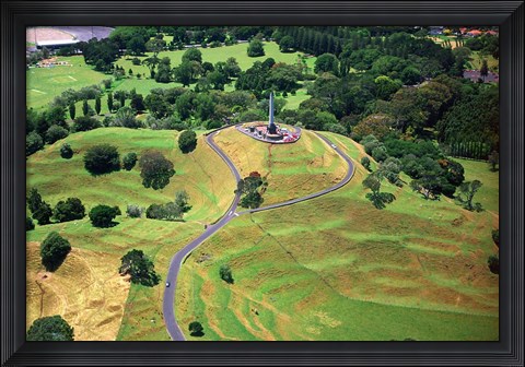 Framed One Tree Hill, One Tree Hill Domain, Auckland Print