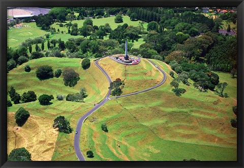 Framed One Tree Hill, One Tree Hill Domain, Auckland Print