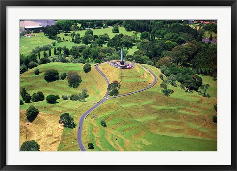 Framed One Tree Hill, One Tree Hill Domain, Auckland Print