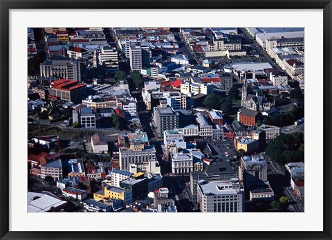 Framed Dunedin City, New Zealand Print