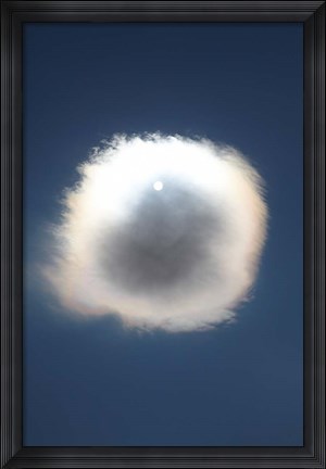Framed Clouds, Mackenzie, Canterbury, South Island, New Zealand Print