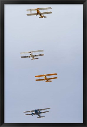 Framed New Zealand, Warbirds Over Wanaka, Vintage Airplanes Print