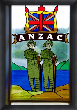 Framed St James Church, Kerikeri, North Island, New Zealand Print