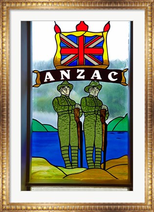 Framed St James Church, Kerikeri, North Island, New Zealand Print