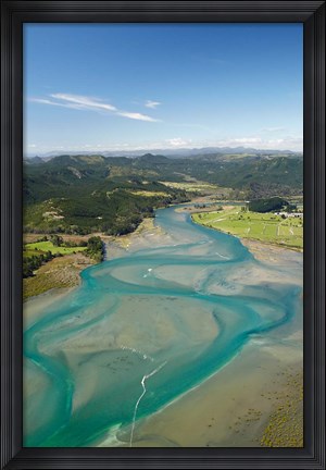 Framed Tairua Harbour, Coromandel, North Island, New Zealand Print