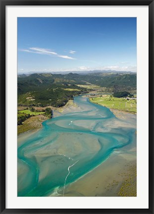 Framed Tairua Harbour, Coromandel, North Island, New Zealand Print