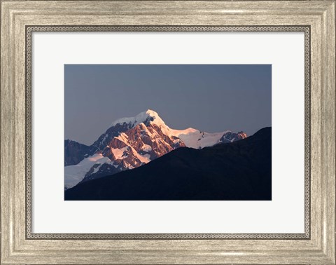 Framed New Zealand, South Island, Westland NP, Fox Glacier Print