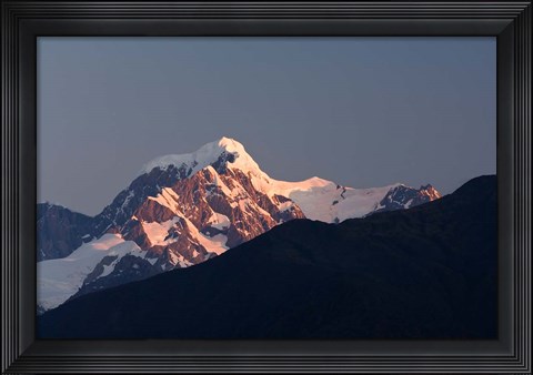 Framed New Zealand, South Island, Westland NP, Fox Glacier Print