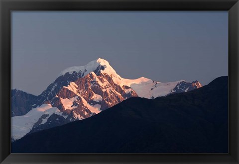 Framed New Zealand, South Island, Westland NP, Fox Glacier Print