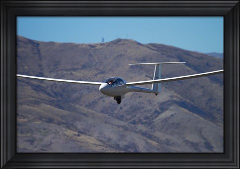 Framed Glider, Warbirds over Wanaka, Wanaka, War plane, Otago, South Island, New Zealand Print