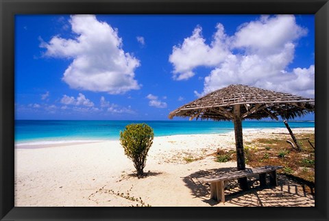 Framed Coco Point Beach, Barbuda, Antigua Print