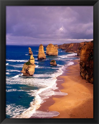 Framed Flinders Chase National, Remarkable Rocks, Kangaroo Island, Australia Print