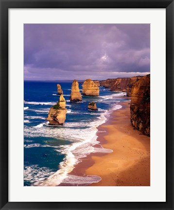 Framed Flinders Chase National, Remarkable Rocks, Kangaroo Island, Australia Print