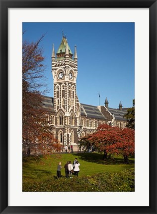Framed Graduation photos at University of Otago, Dunedin, South Island, New Zealand Print
