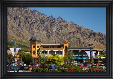 Framed Remarkables Park Shopping Centre, Otago, New Zealand Print