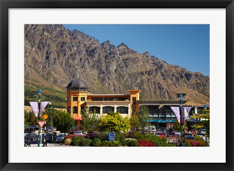 Framed Remarkables Park Shopping Centre, Otago, New Zealand Print