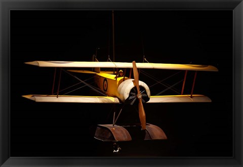 Framed Sopwith Baby seaplane, War plane, New Zealand Print