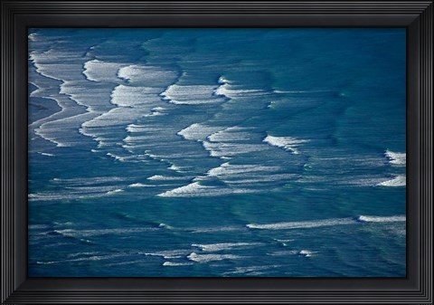 Framed Waves at the Avon and Heathcote Rivers, Christchurch, New Zealand Print