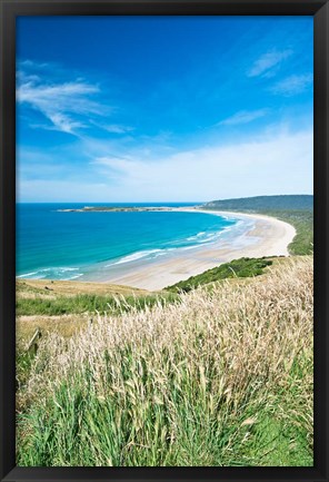 Framed New Zealand, South Island, Catlins, Tautuku Bay Print