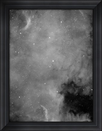 Framed North America Nebula Print