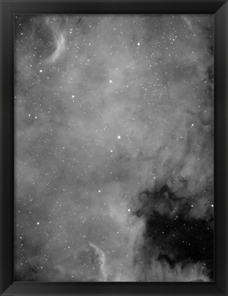 Framed North America Nebula Print