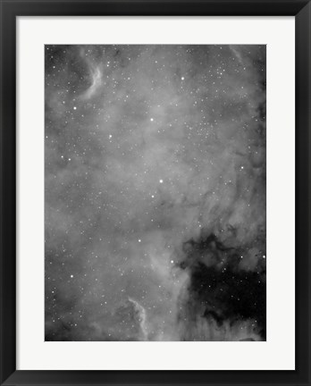 Framed North America Nebula Print