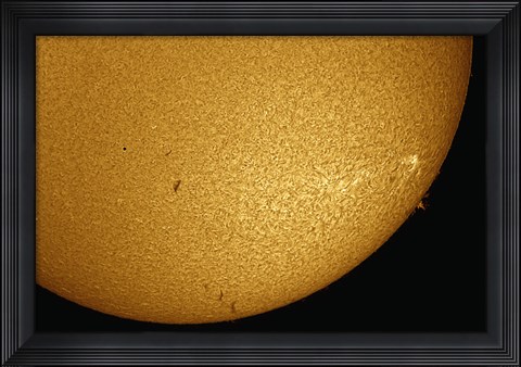 Framed Mercury Solar Transit Print